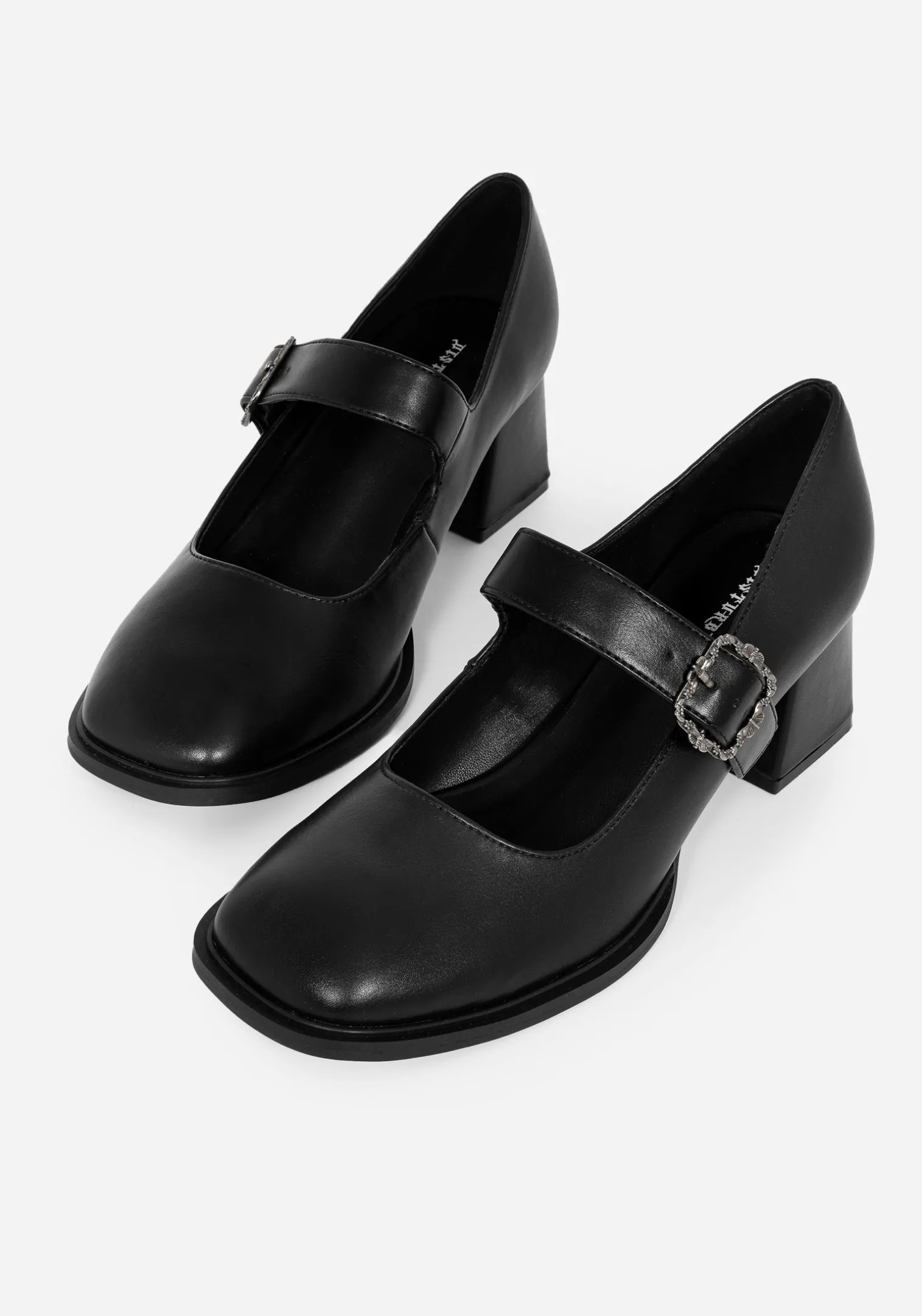 Hina Floral Buckle Mary Jane Shoes