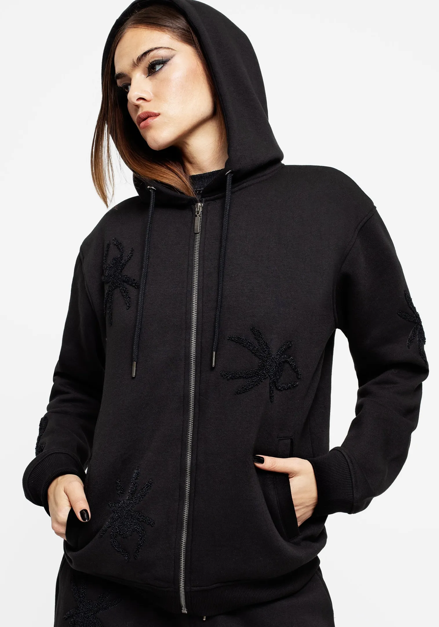 Huntsman Spider Zip Hoodie