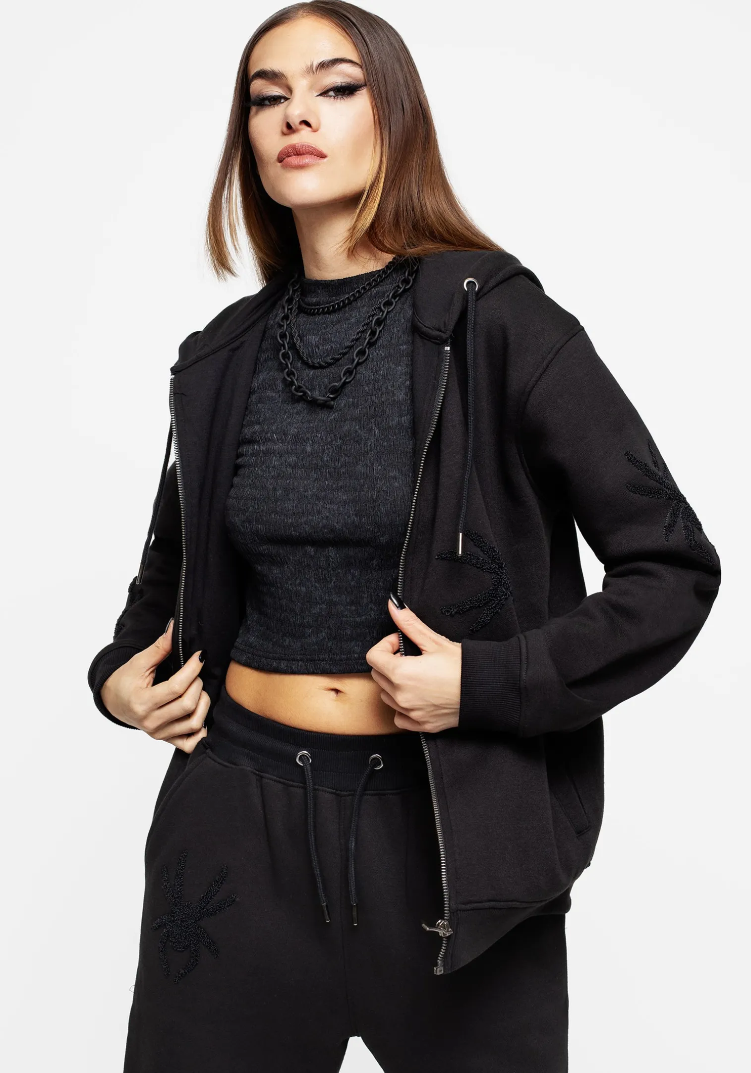 Huntsman Spider Zip Hoodie