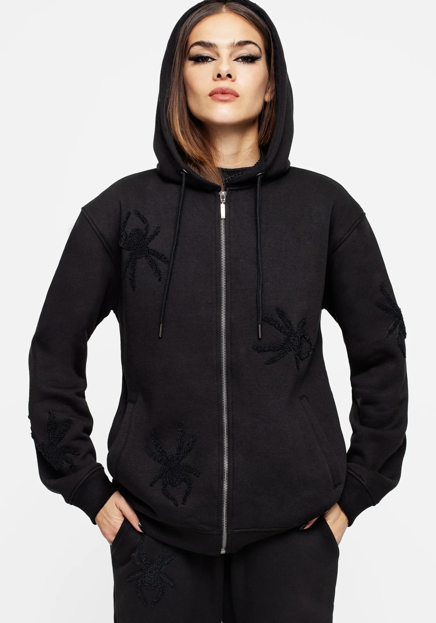 Huntsman Spider Zip Hoodie
