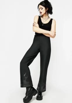 Ignite Faux Leather Tailored Trousers