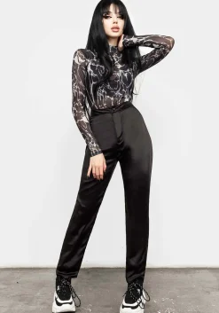 Incorporeal Satin Trousers