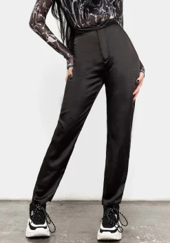 Incorporeal Satin Trousers
