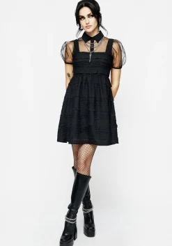 Initiation Babydoll Mini Dress