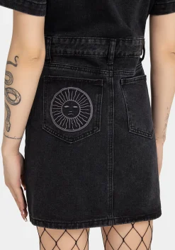 Invictus Denim Mini Shirt Dress