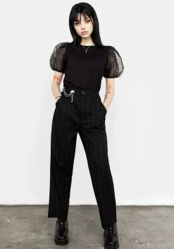 Isabel Pinstripe Pants