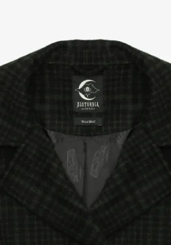 Jackdaw Check Wool Blend Duster Coat