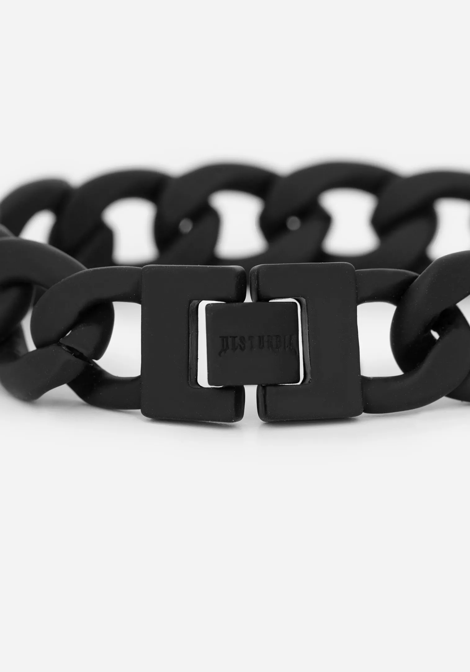 Jet Chunky Rope Chain Bracelet