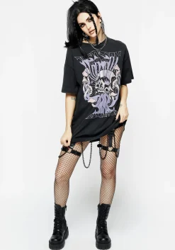 Just Say Know Mushroom Tee Dress