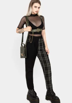 Kaliya Snake Chain Harness - Green