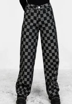 Kerb Wide Leg Denim Jeans