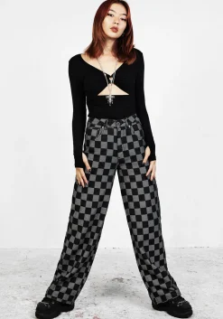 Kerb Wide Leg Denim Jeans