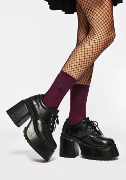 Kozmic Embroidered Socks