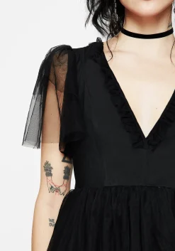 Krysta Tulle Mini Dress