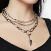 Larkin Spear Layered Chain Necklace