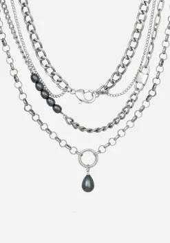 Leila Pearl Layered Necklace