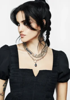 Leila Pearl Layered Necklace