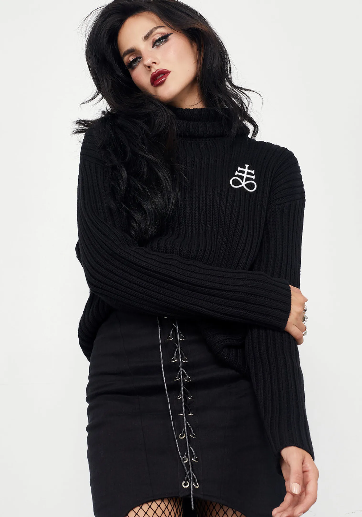 Leviathan Funnel Neck Sweater