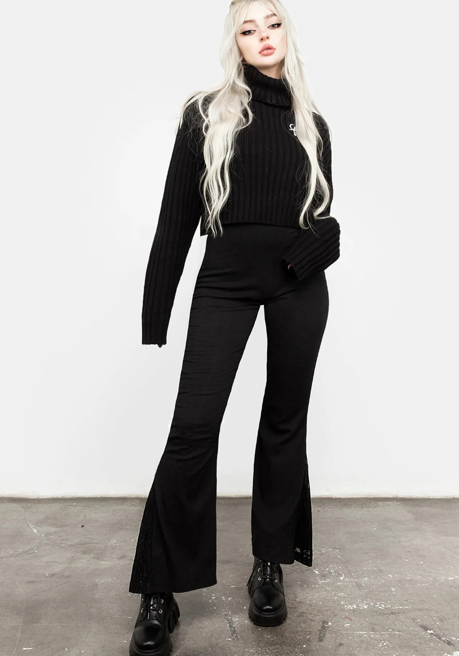 Libertina Lace Panel Flares