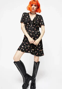 Liviana Button Up Mini Dress