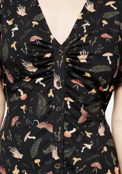 Liviana Button Up Mini Dress