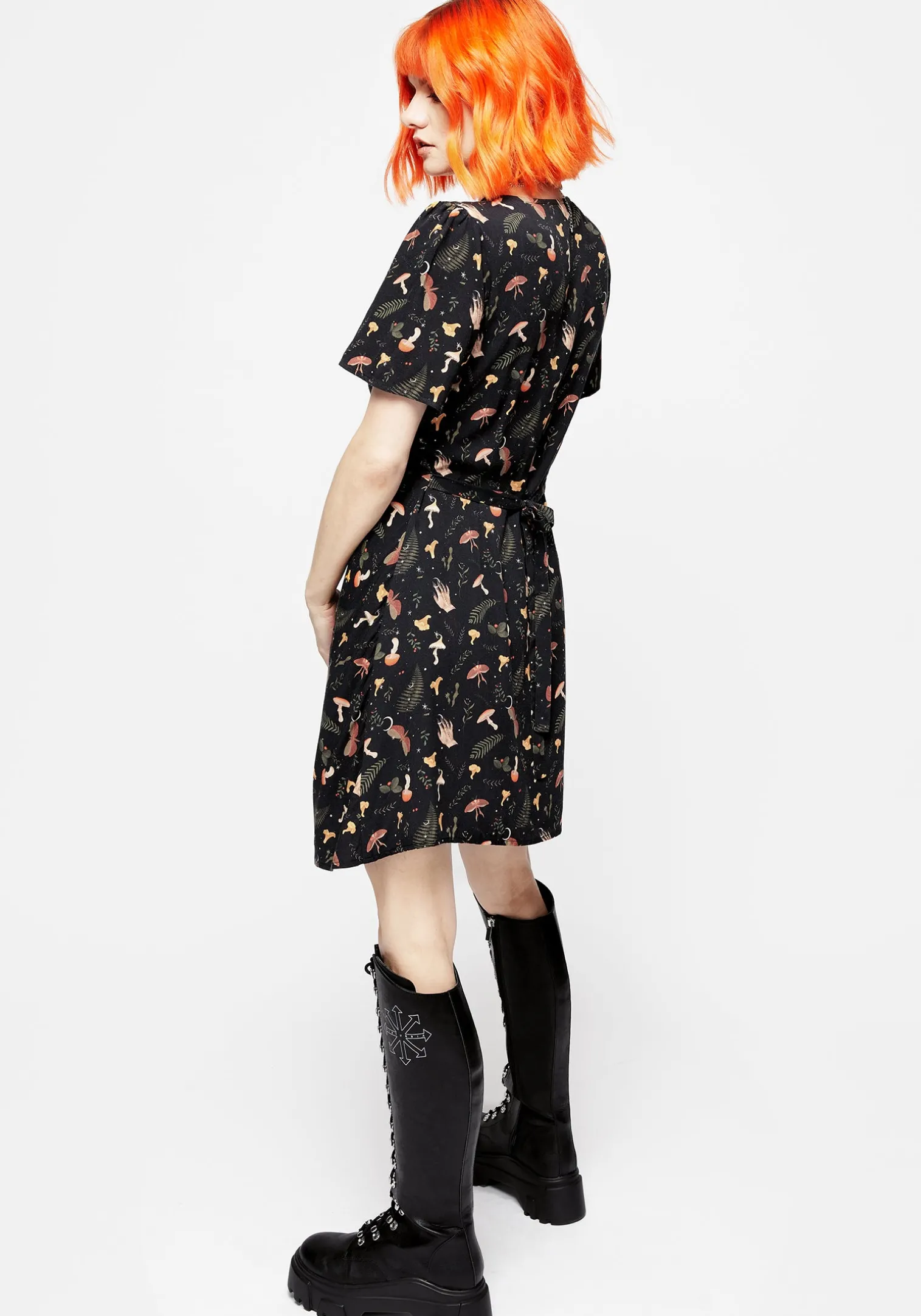 Liviana Button Up Mini Dress