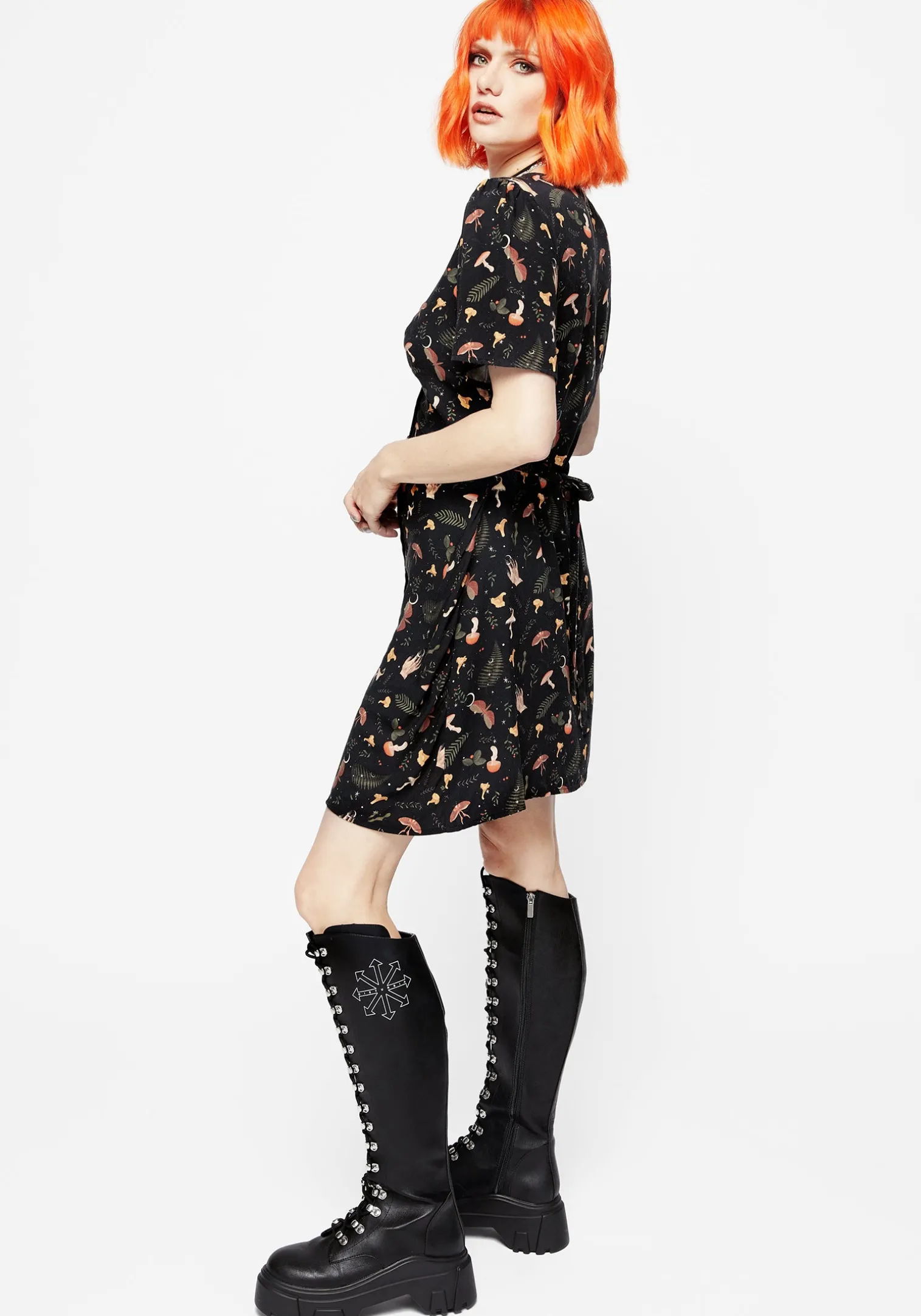 Liviana Button Up Mini Dress