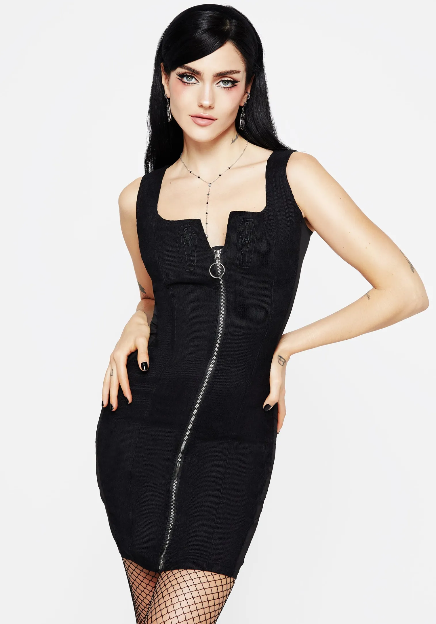 Lizzy Zip Up Corset Dress