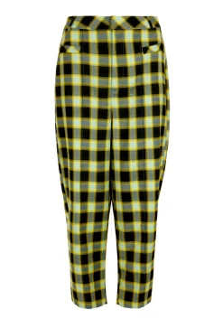 Louvers Tailored Crop Trouser