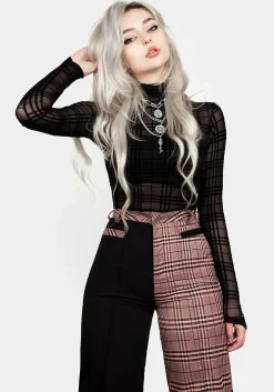Lovebuzz Spliced Crop Trousers
