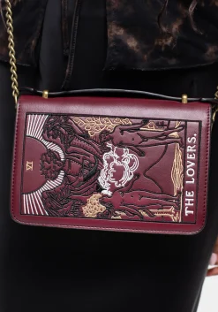 Lovers Embroidered Crossbody Clutch Bag