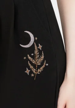 Lucia Embroidered Firefly Pleat Trouser