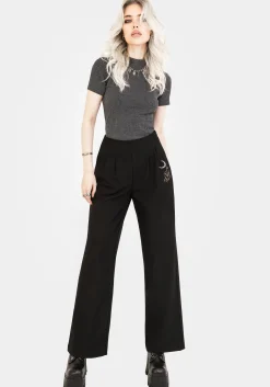 Lucia Embroidered Firefly Pleat Trouser
