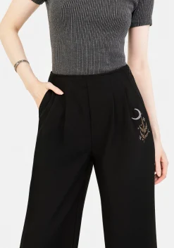 Lucia Embroidered Firefly Pleat Trouser