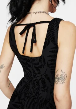 Lunafern Cami Fern Printed Midaxi Dress