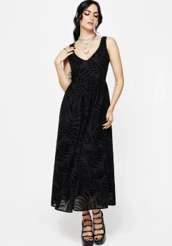 Lunafern Cami Fern Printed Midaxi Dress