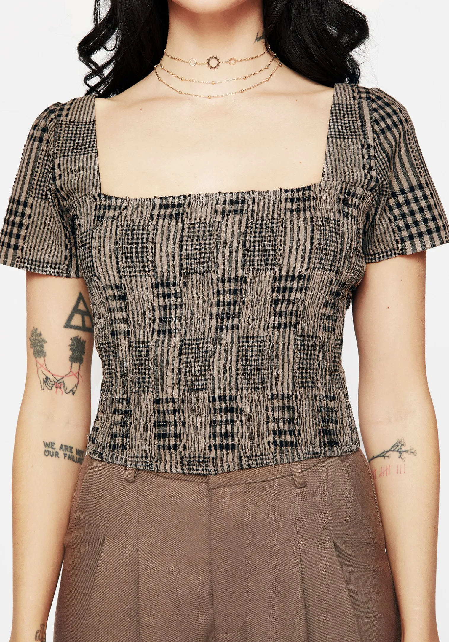 Mabel Check Top