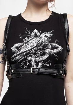Maeve Western Antique Silver Harness