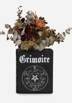 Maleficarum Grimoire Book Vase