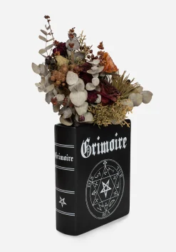 Maleficarum Grimoire Book Vase