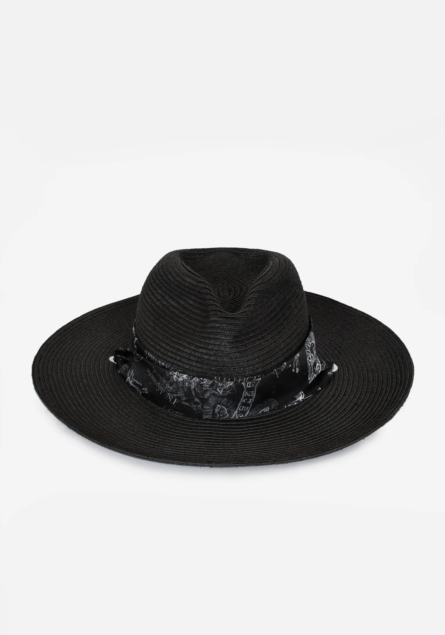 Maleficarum Tie Detail Sun Hat