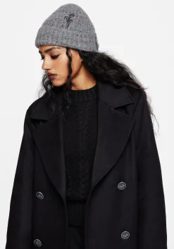 Mandragore Embroidered Knit Beanie