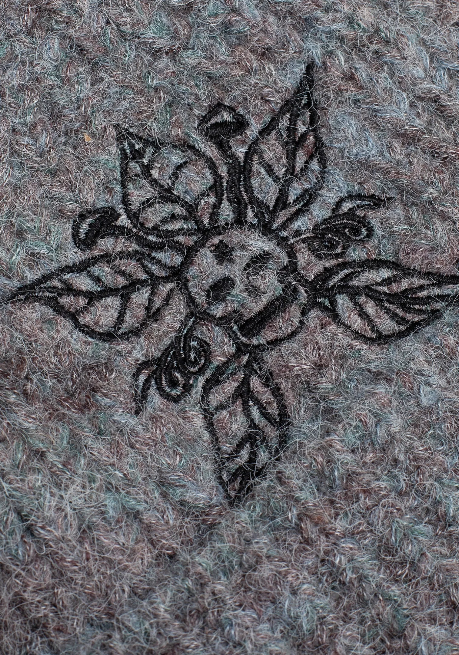 Mandragore Embroidered Knit Beanie