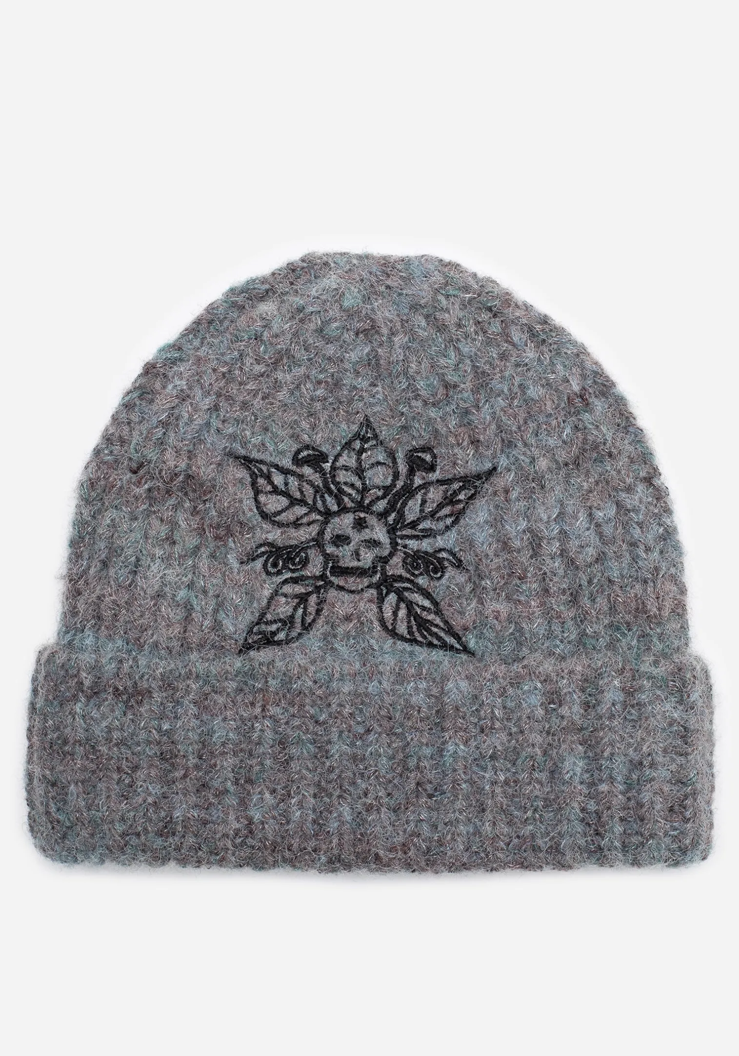 Mandragore Embroidered Knit Beanie