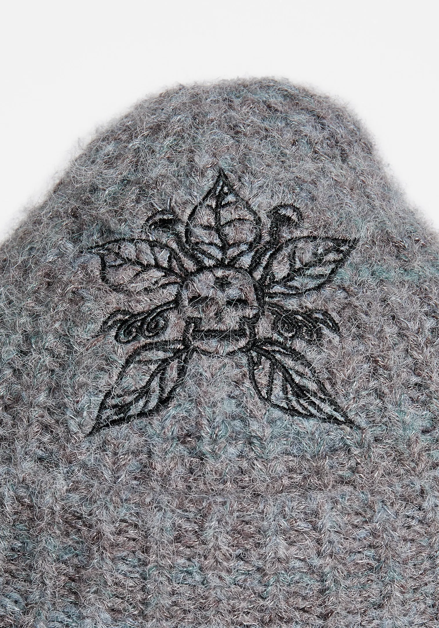Mandragore Embroidered Knit Beanie