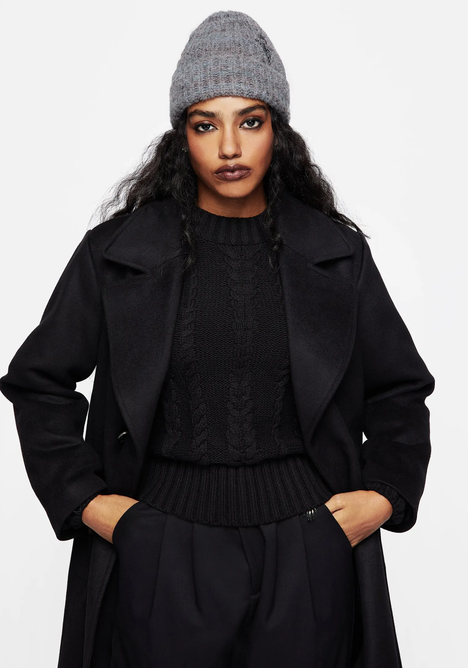 Mandragore Embroidered Knit Beanie
