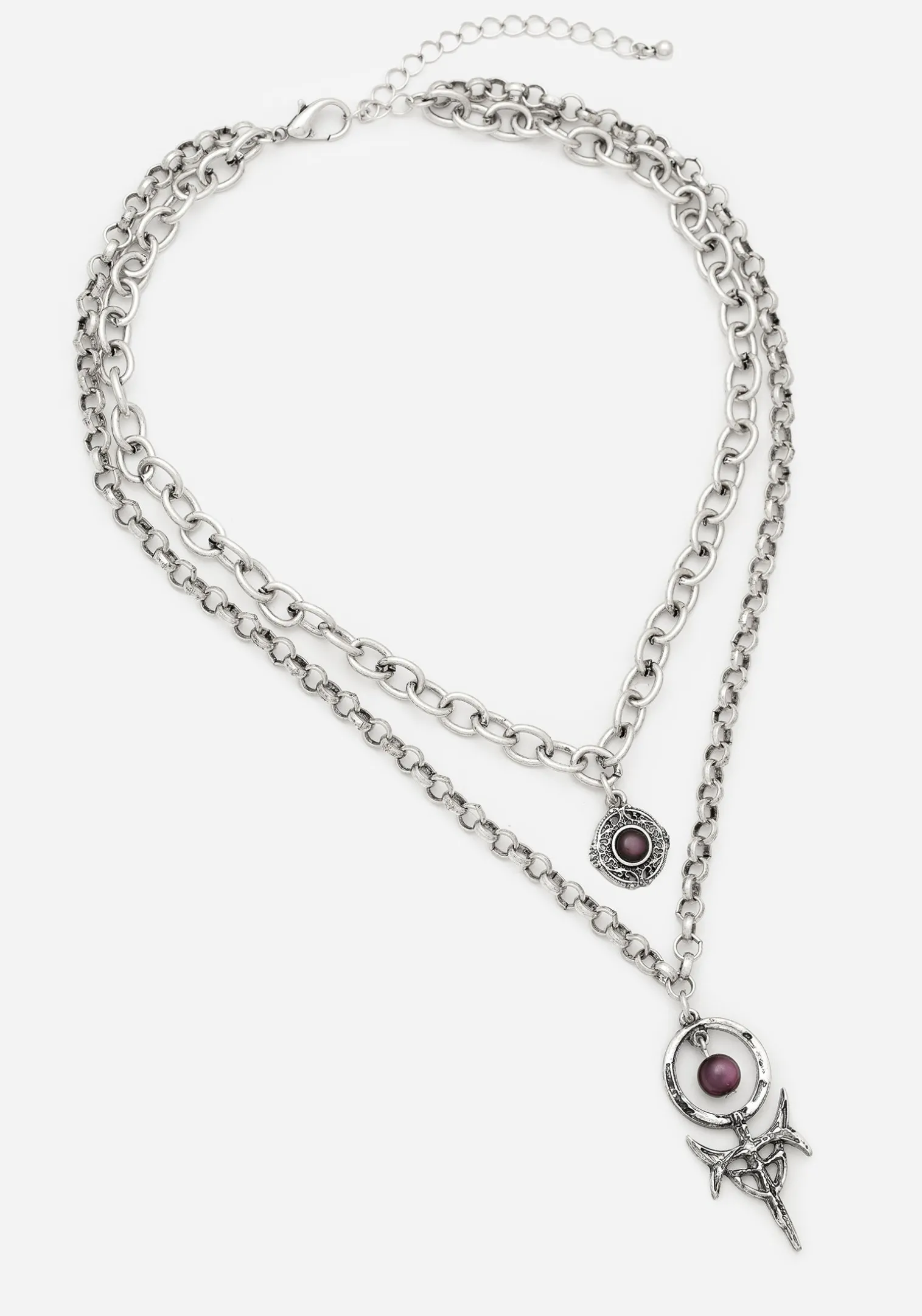 Manea Layered Multichain Necklace