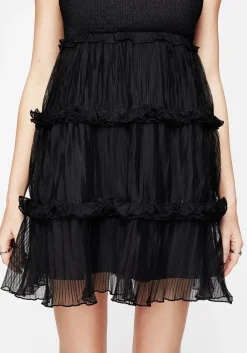 Marquise Crinkle Cami Mini Dress with Sleeves