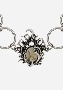 Marte Trapped Flower Choker