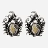 Marte Trapped Flower Earrings